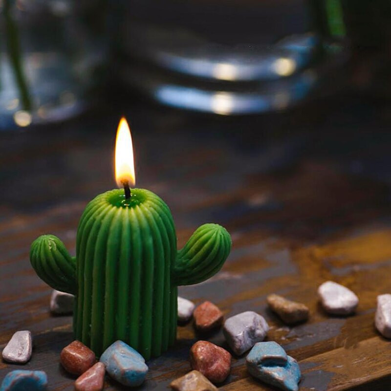 Καλούπι σιλικόνης κάκτου DIY Εποξειδική ρητίνη Κερί Καλούπι Αρωματοθεραπείας Κερί Καλούπια Κεριού Πηλός Γύψινο καλούπι χειροτεχνίας Διακόσμηση σπιτιού