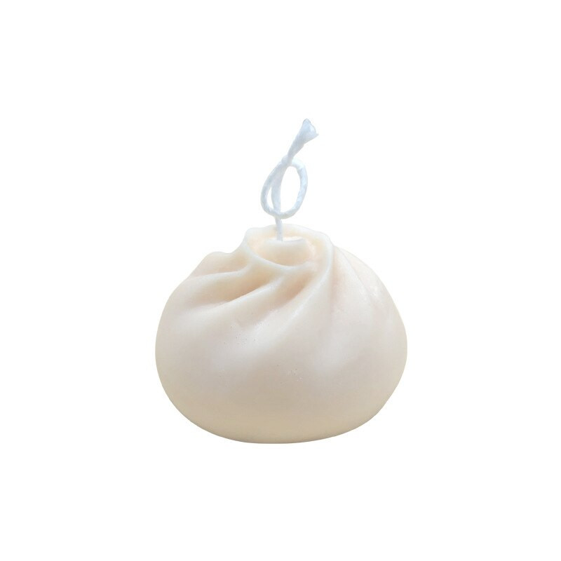 Chifle gătite la abur cu simulare 3D Forme din silicon Xiaolongbao Forme pentru lumânări pentru aromaterapie Chifle DIY Articole de fabricare a tencuielii de săpun realizate manual