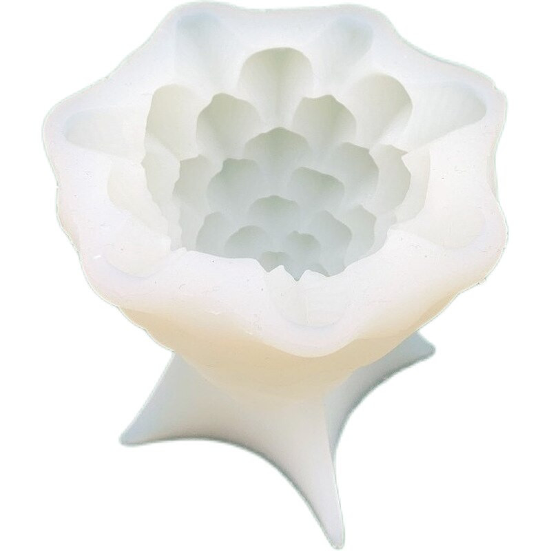 Silikonski kalup za voštanu svijeću 3D božićno drvce Božićni poklon Desert Jelly Kalupi za pečenje sladoleda Ručno izrađeni kalupi za rukotvorine od aroma smole Glina