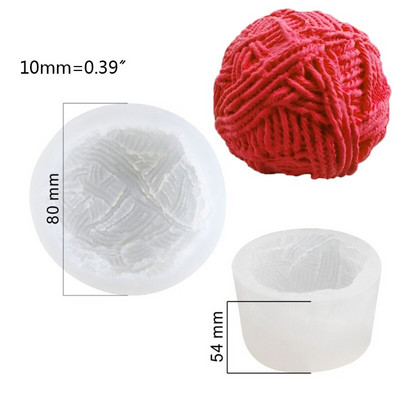 3D pulover mânecă în formă de lumânare mucegai silicon aromă DIY tort mucegai lumânare gips argilă face bricolaj tort ciocolată decor