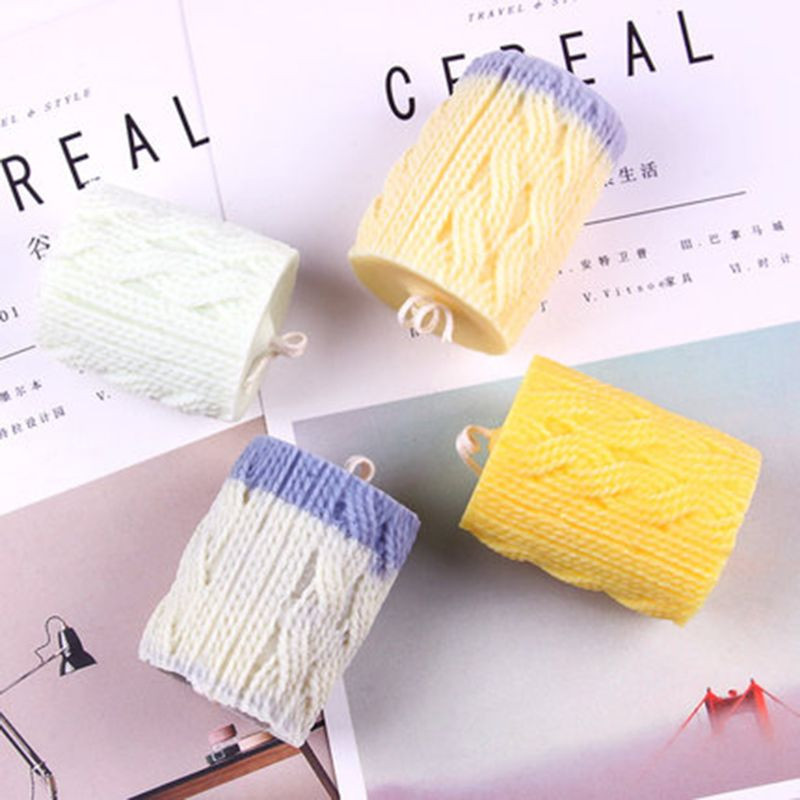 3D pulover mânecă în formă de lumânare mucegai silicon aromă DIY tort mucegai lumânare gips argilă face bricolaj tort ciocolată decor