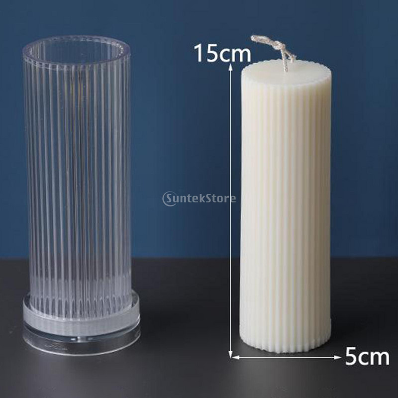 DIY Κερί Καλούπι Κεριού Κατασκευή Ακρυλικού Καλουπιού Χειροποίητο Καλούπι Πυλώνας Πηλός Εργαλείο χειροτεχνίας Μακρύς Πόλος Πυλώνα Κερί Καλούπια Μεγάλα Στρογγυλά