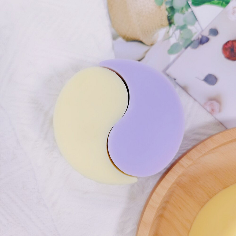 Νέα σχεδίαση Αφηρημένη φόρμα σιλικόνης για κερί σόγιας Καλούπι κεριών Yin Yang για αισθητική διακόσμηση σπιτιού