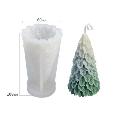 Νέα φόρμα κεριών σιλικόνης Santa Dolls Faceless DIY Χριστουγεννιάτικο Νάνος Χριστουγεννιάτικο Δέντρο Ρητίνη Σαπούνι Καλούπι πάγου Διακόσμηση σπιτιού Δώρα Πρωτοχρονιάς