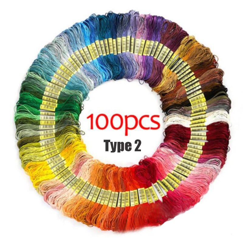 200/100/50 Anchor Panašūs DMC siūlai Kryžminio dygsnio medvilnė siuvinėjimas Siūlas Siuvimo sruogos Rankdarbių siuvimo siūlų laikiklis