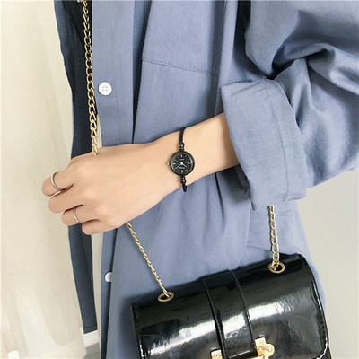 Terasest ümara kujuga naiste käekell