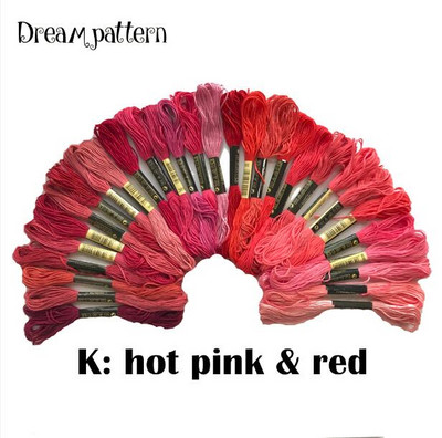 odaberite moju boju 30 kom/lot pamučni konac kineski CXC konac DMC konac u boji križni konac DIY ručno rađeni vez