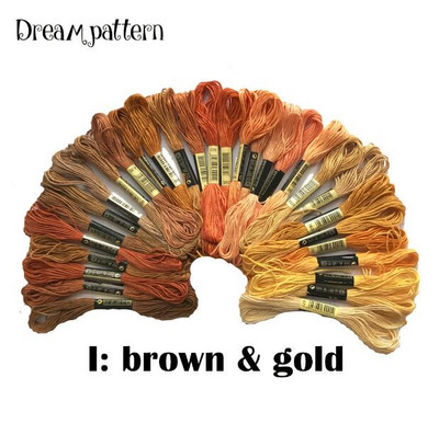 odaberite moju boju 30 kom/lot pamučni konac kineski CXC konac DMC konac u boji križni konac DIY ručno rađeni vez