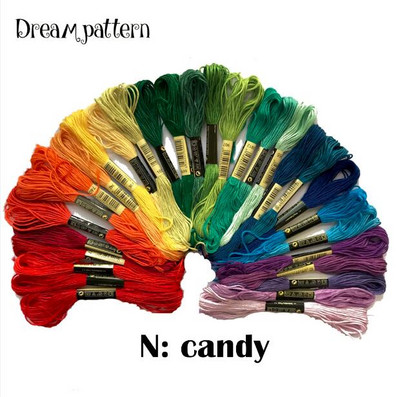 odaberite moju boju 30 kom/lot pamučni konac kineski CXC konac DMC konac u boji križni konac DIY ručno rađeni vez