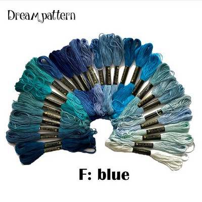 odaberite moju boju 30 kom/lot pamučni konac kineski CXC konac DMC konac u boji križni konac DIY ručno rađeni vez