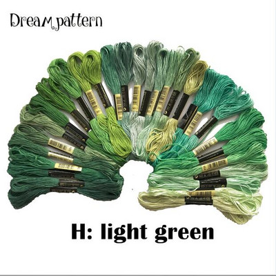 odaberite moju boju 30 kom/lot pamučni konac kineski CXC konac DMC konac u boji križni konac DIY ručno rađeni vez