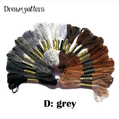 odaberite moju boju 30 kom/lot pamučni konac kineski CXC konac DMC konac u boji križni konac DIY ručno rađeni vez