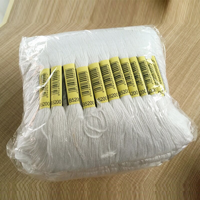 240 TK 8M haruline niit punane/kollane/must/valge hambaniit ristpistes tikkimislõng DIY polüesterpuuvillane õmblusvarraste komplekti tööriist