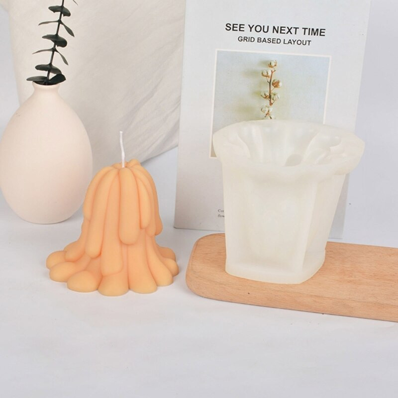 3D Ocean Tentacle Κερί Σιλικόνης Φόρμα για Κεριά Χειροποίητο Σαπούνι Κέικ Καλούπια Ρητίνης Craft Διακοσμητικά Σπιτιού Κέικ 87HA