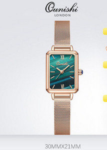 Μοντέρνο γυναικείο ρολόι με δερμάτινο ή μεταλλικό λουράκι