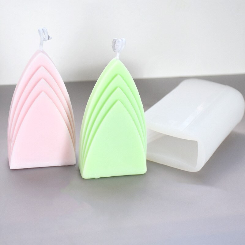 Abstract Yamagata/Rochie Forme de lumânări din silicon pentru decorarea casei Matrite pentru cadouri pentru petreceri, bricolaj, pentru fabricarea de lumânări, matrițe din silicon, vânzare cu ridicata