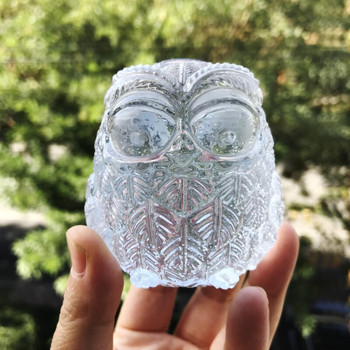 3D Stereo Owl Κερί Καλούπι σιλικόνης DIY Στολίδι κουκουβάγιας Αρωματικό κερί Γύψινο χειροτεχνία Διακοσμητικό καλούπι για γιορτινό πάρτι για κερί