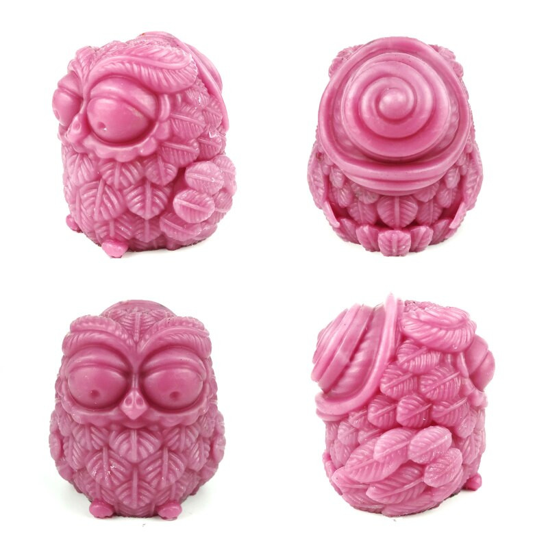 3D Stereo Owl Κερί Καλούπι σιλικόνης DIY Στολίδι κουκουβάγιας Αρωματικό κερί Γύψινο χειροτεχνία Διακοσμητικό καλούπι για γιορτινό πάρτι για κερί