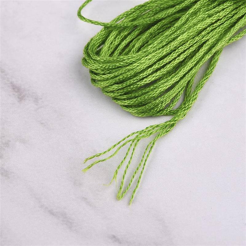 12 τμχ/Παρτίδα 8M Πολύχρωμη Βαμβακερή Σταυροβελονιά Κέντημα με νήμα ντεγκραντέ Κιτ ραψίματος Skeins Craft DIY Αξεσουάρ ραπτικής