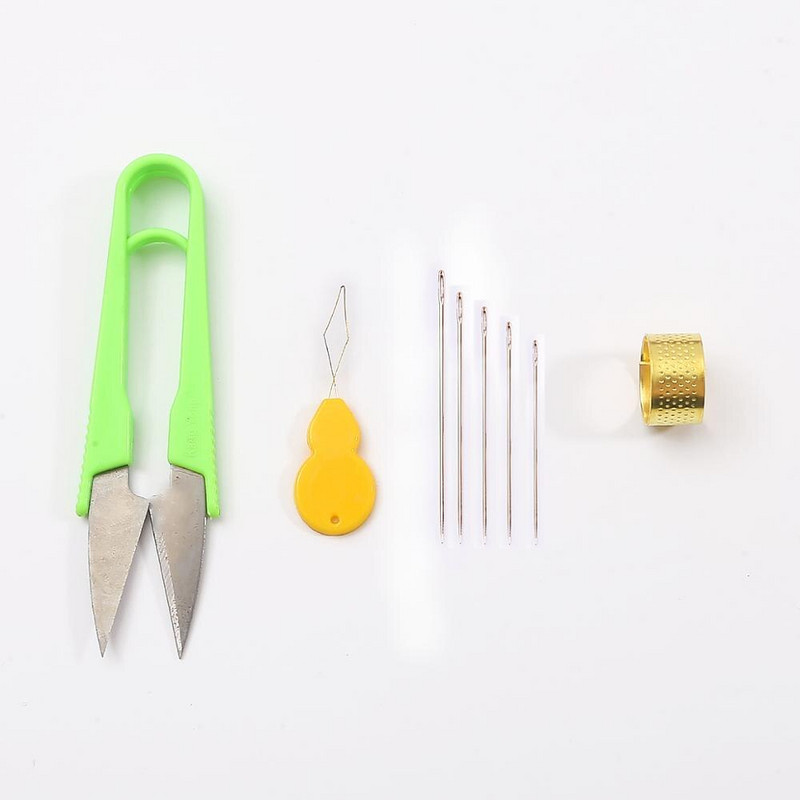 50 kom/lot Miješane boje Konci za vezenje križićima Konci za vezenje Pamučni konci za vez Konci za šivanje Komplet zanatski DIY alati za šivanje