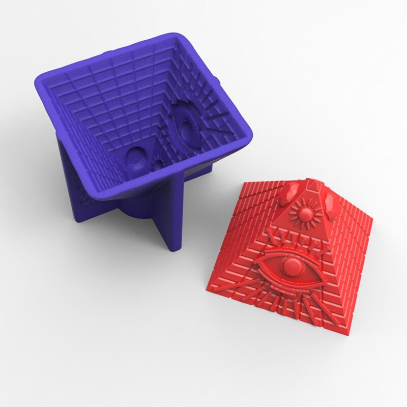 All Seeing Eye Tower Candle Silikonski kalup za DIY ručno izrađene ukrase za aromaterapijske svijeće Rukotvorine Kalup za sapun Ručna izrada darova