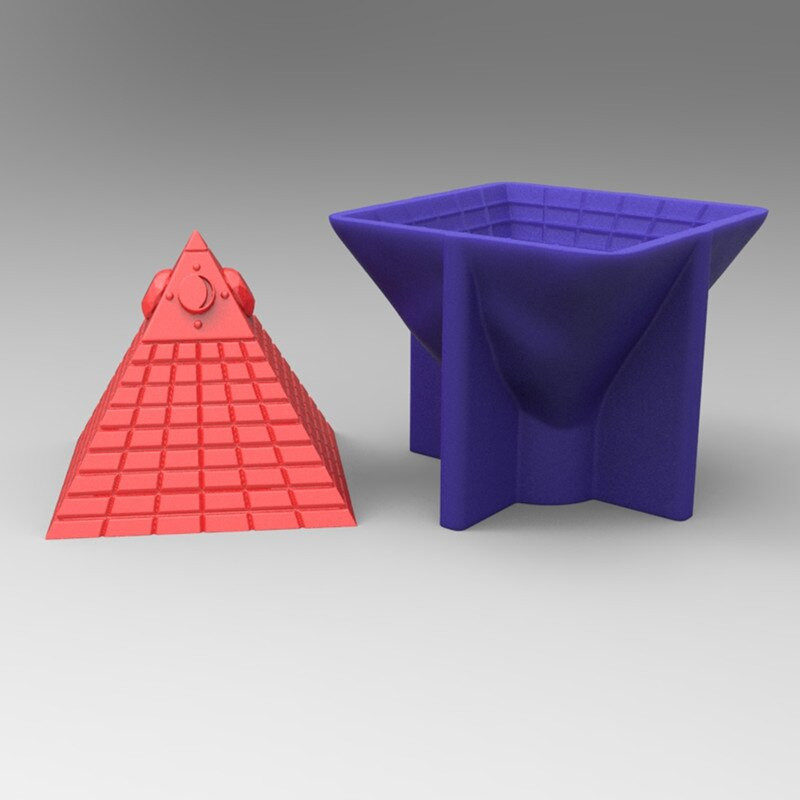 All Seeing Eye Tower Candle Silikonski kalup za DIY ručno izrađene ukrase za aromaterapijske svijeće Rukotvorine Kalup za sapun Ručna izrada darova