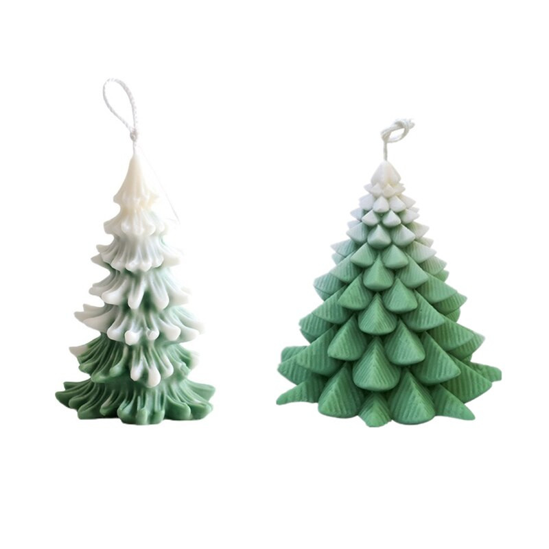 3D Χριστουγεννιάτικο Δέντρο Κερί Καλούπια σιλικόνης DIY Χριστουγεννιάτικα Κεριά Προμήθειες Κατασκευής Καλούπια Εποξειδικό Σαπούνι Καλούπι Ρητίνης Δώρα Χειροτεχνία Διακόσμηση σπιτιού