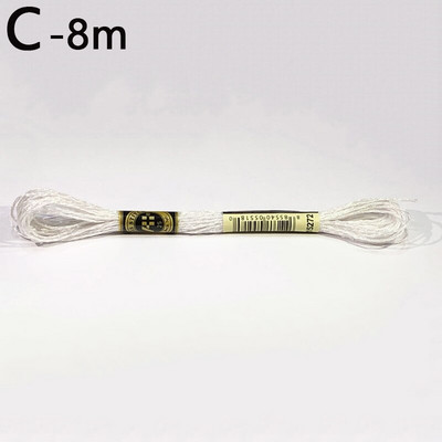 Raznobojni svjetlucavi konac za vezenje Ručno izrađen konac za vezenje križićima Zlatna boja Svileni vez DIY Konac za šivanje 12 niti