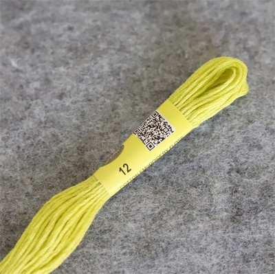 6 buc 35 NOI DM* culori Ață de bumbac Ață de brodat cu punct în cruce 6 fire Bumbac egiptean cu fibre lungi, dublu mercerizat, stricat