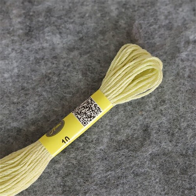 6 buc 35 NOI DM* culori Ață de bumbac Ață de brodat cu punct în cruce 6 fire Bumbac egiptean cu fibre lungi, dublu mercerizat, stricat