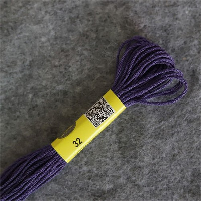 6 buc 35 NOI DM* culori Ață de bumbac Ață de brodat cu punct în cruce 6 fire Bumbac egiptean cu fibre lungi, dublu mercerizat, stricat