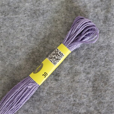 6 buc 35 NOI DM* culori Ață de bumbac Ață de brodat cu punct în cruce 6 fire Bumbac egiptean cu fibre lungi, dublu mercerizat, stricat