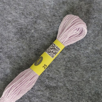 6 buc 35 NOI DM* culori Ață de bumbac Ață de brodat cu punct în cruce 6 fire Bumbac egiptean cu fibre lungi, dublu mercerizat, stricat