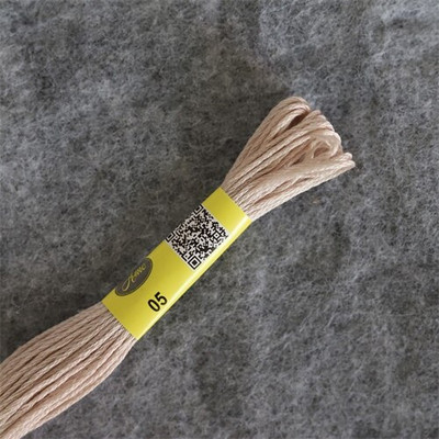 6 buc 35 NOI DM* culori Ață de bumbac Ață de brodat cu punct în cruce 6 fire Bumbac egiptean cu fibre lungi, dublu mercerizat, stricat