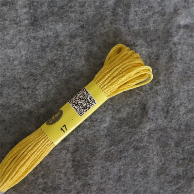 6 buc 35 NOI DM* culori Ață de bumbac Ață de brodat cu punct în cruce 6 fire Bumbac egiptean cu fibre lungi, dublu mercerizat, stricat