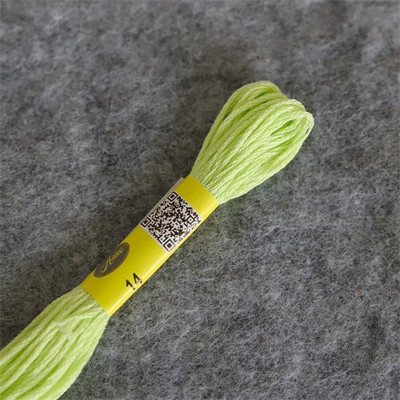 6 buc 35 NOI DM* culori Ață de bumbac Ață de brodat cu punct în cruce 6 fire Bumbac egiptean cu fibre lungi, dublu mercerizat, stricat