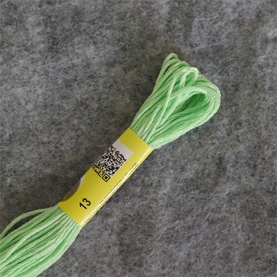 6 buc 35 NOI DM* culori Ață de bumbac Ață de brodat cu punct în cruce 6 fire Bumbac egiptean cu fibre lungi, dublu mercerizat, stricat