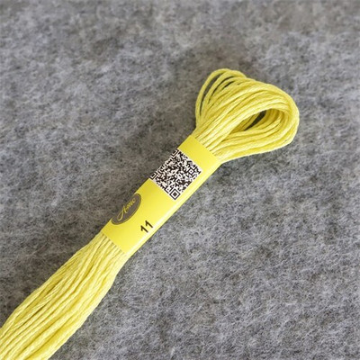 6 buc 35 NOI DM* culori Ață de bumbac Ață de brodat cu punct în cruce 6 fire Bumbac egiptean cu fibre lungi, dublu mercerizat, stricat