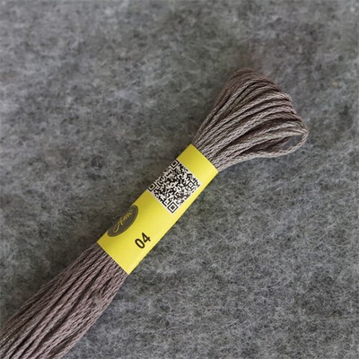 6 buc 35 NOI DM* culori Ață de bumbac Ață de brodat cu punct în cruce 6 fire Bumbac egiptean cu fibre lungi, dublu mercerizat, stricat