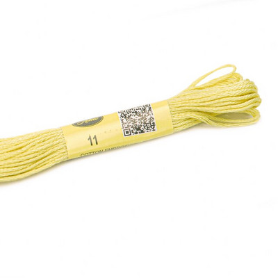 Amo Brand 35 New DMC Colors Dvostruki mercerizirani konac za vezenje od egipatskog pamuka Uvijeni konac za vezenje križića 12 komada po setu