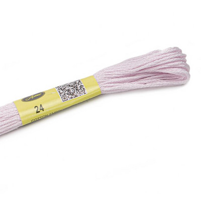 Amo Brand 35 New DMC Colors Dvostruki mercerizirani konac za vezenje od egipatskog pamuka Uvijeni konac za vezenje križića 12 komada po setu