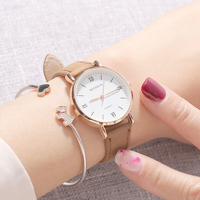 Casual ρολόι σε στυλ ρετρό