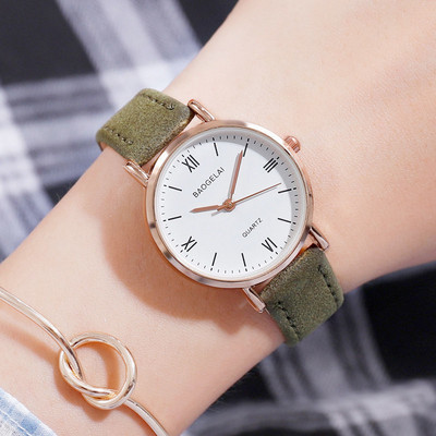 Casual ρολόι σε στυλ ρετρό