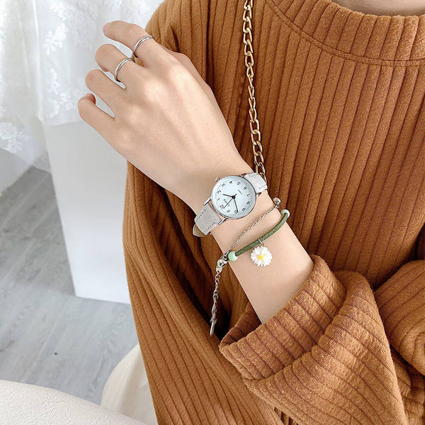 Casual ρολόι σε στυλ ρετρό