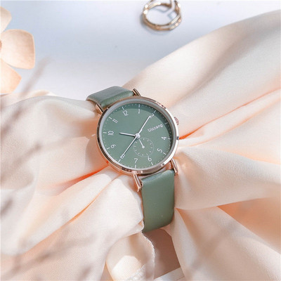 Casual ženski sat sa kožnim remenom novi model