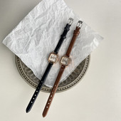 Ženski ležerni sat s tankim remenom