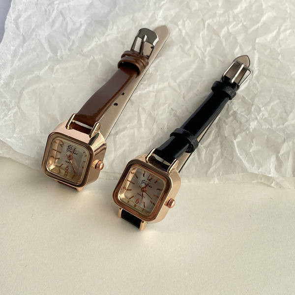 Ženski ležerni sat s tankim remenom