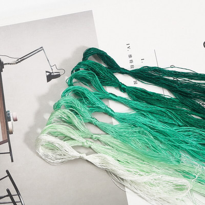 8 tk/partii Värvide segamine Vastupidav Birght Värvid Ristpistes niit Puuvillane Tikand Niit Õmblustokkid Niidikomplekt Õmblustööriistad