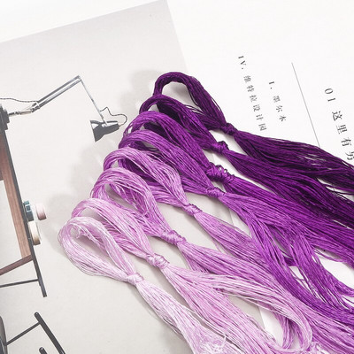 8 tk/partii Värvide segamine Vastupidav Birght Värvid Ristpistes niit Puuvillane Tikand Niit Õmblustokkid Niidikomplekt Õmblustööriistad