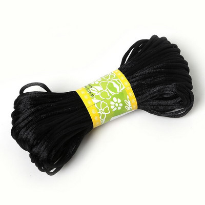 20 metara 2 mm štakorski satenski konac za makrame konac za šivanje, konac za vezenje, ručni alat za šivanje, uže za vezenje križem